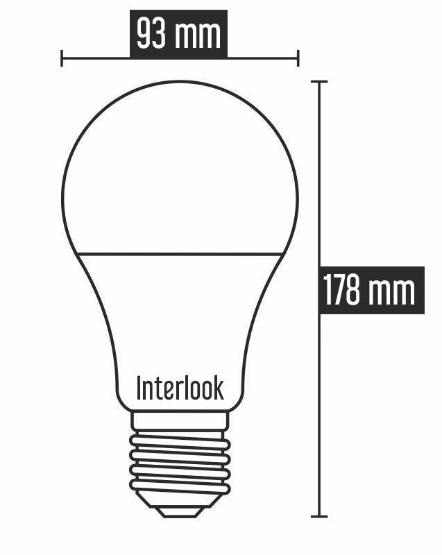 LED žárovka E27 22W 4000K, 2835 SMD CCD, 2497lm=160W