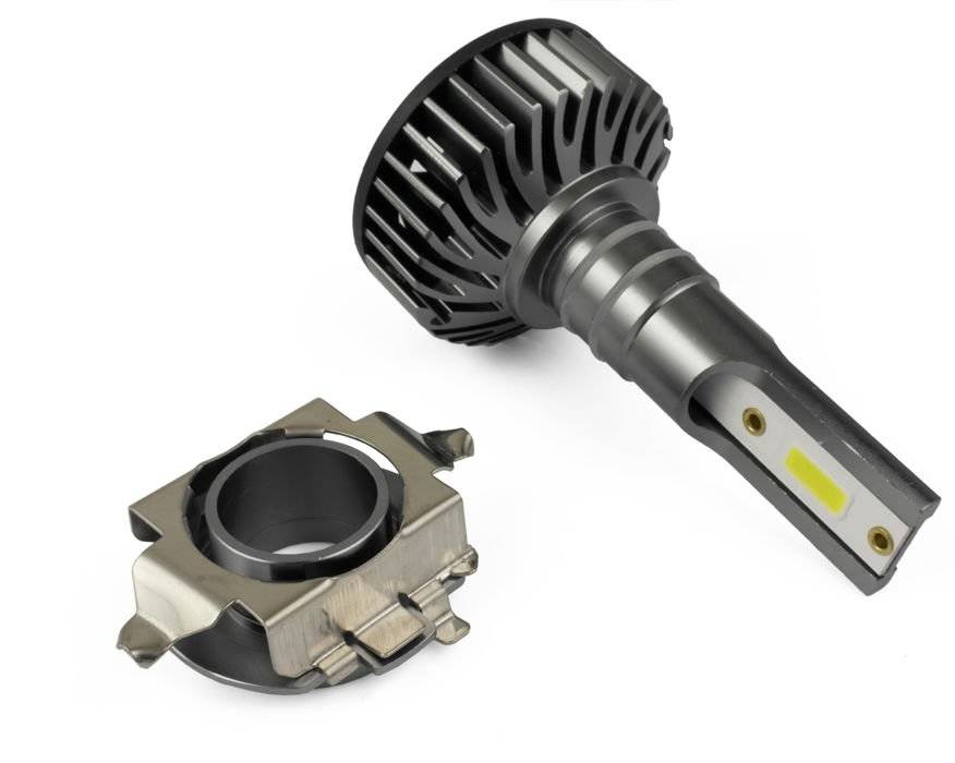 Adaptér-redukce LED H7 pro Audi A6, BMW X5, Mercedes-Benz ML, 1ks