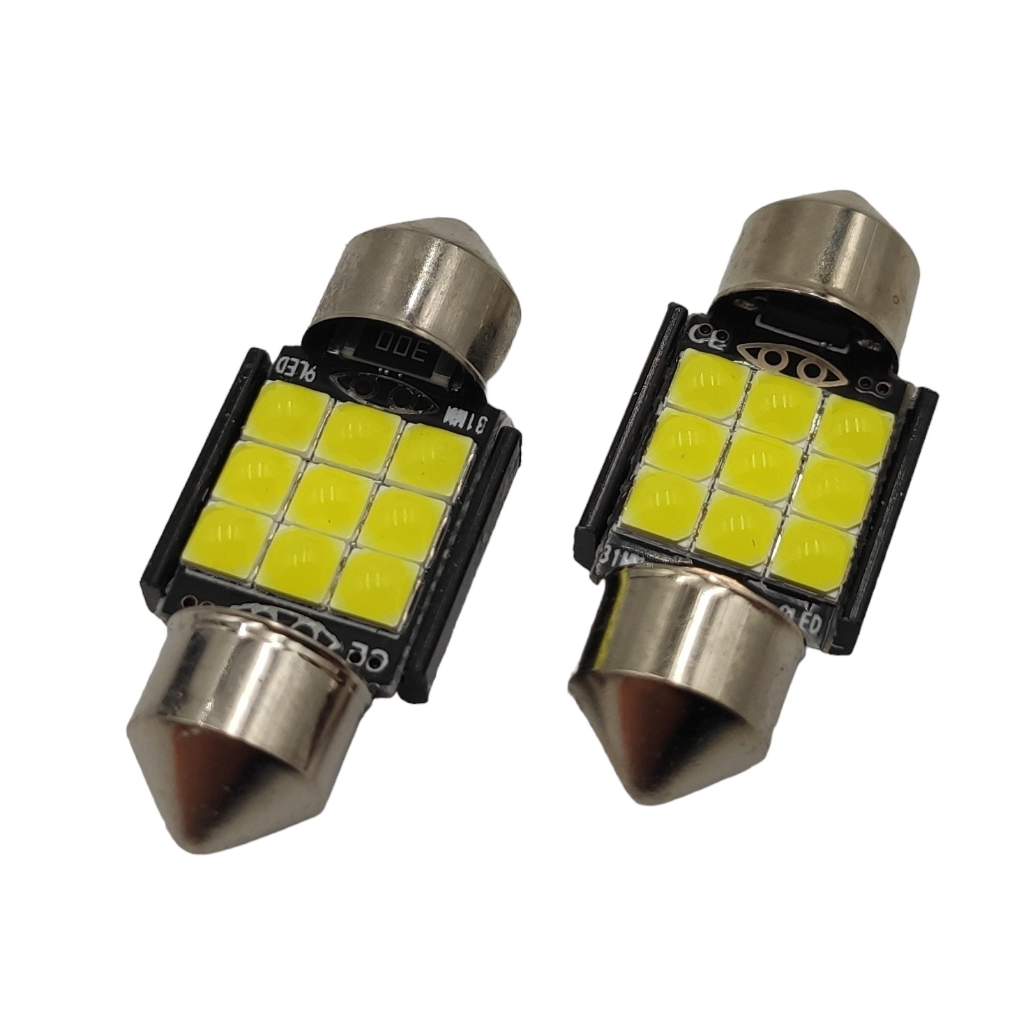 CAN-BUS sufitka bílá, 9 SMD LED, 31mm, 1ks