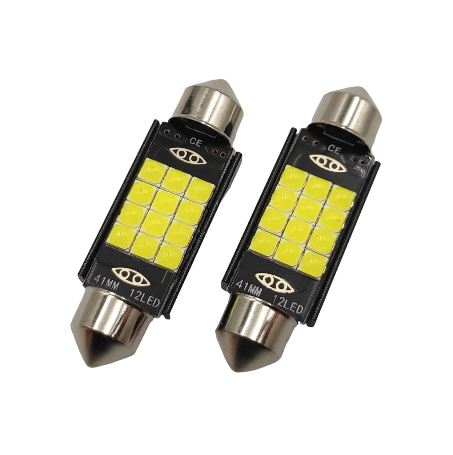 CAN-BUS sufitka bílá, 12 SMD LED, 41mm, 1ks