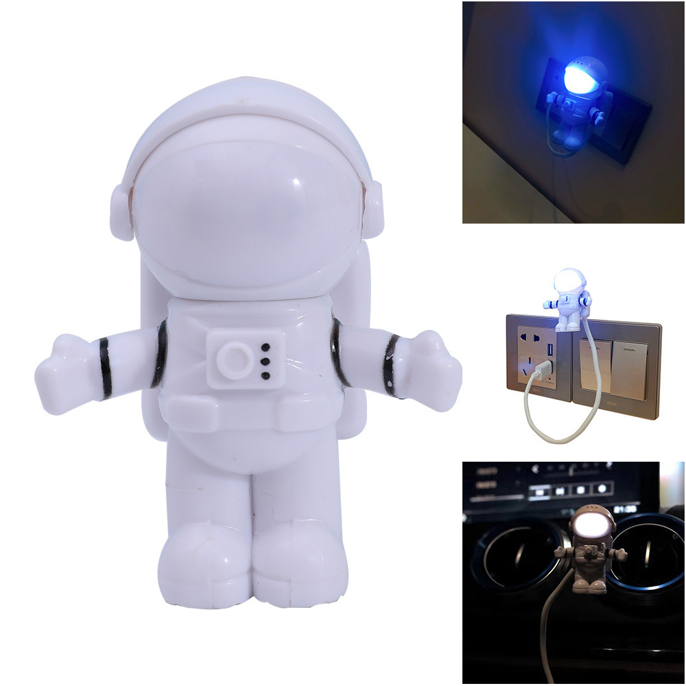LED USB noční světlo - lampička astronaut