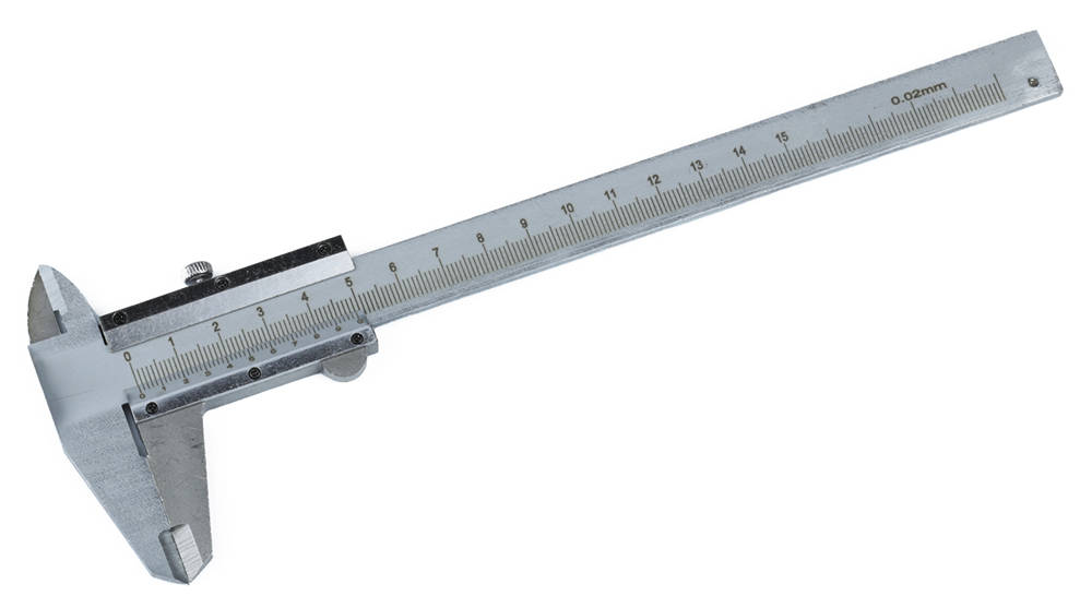 Analogové posuvné měřítko - šupléra s hloubkoměrem 0-150mm, +/- 0,02 mm, s pouzdrem