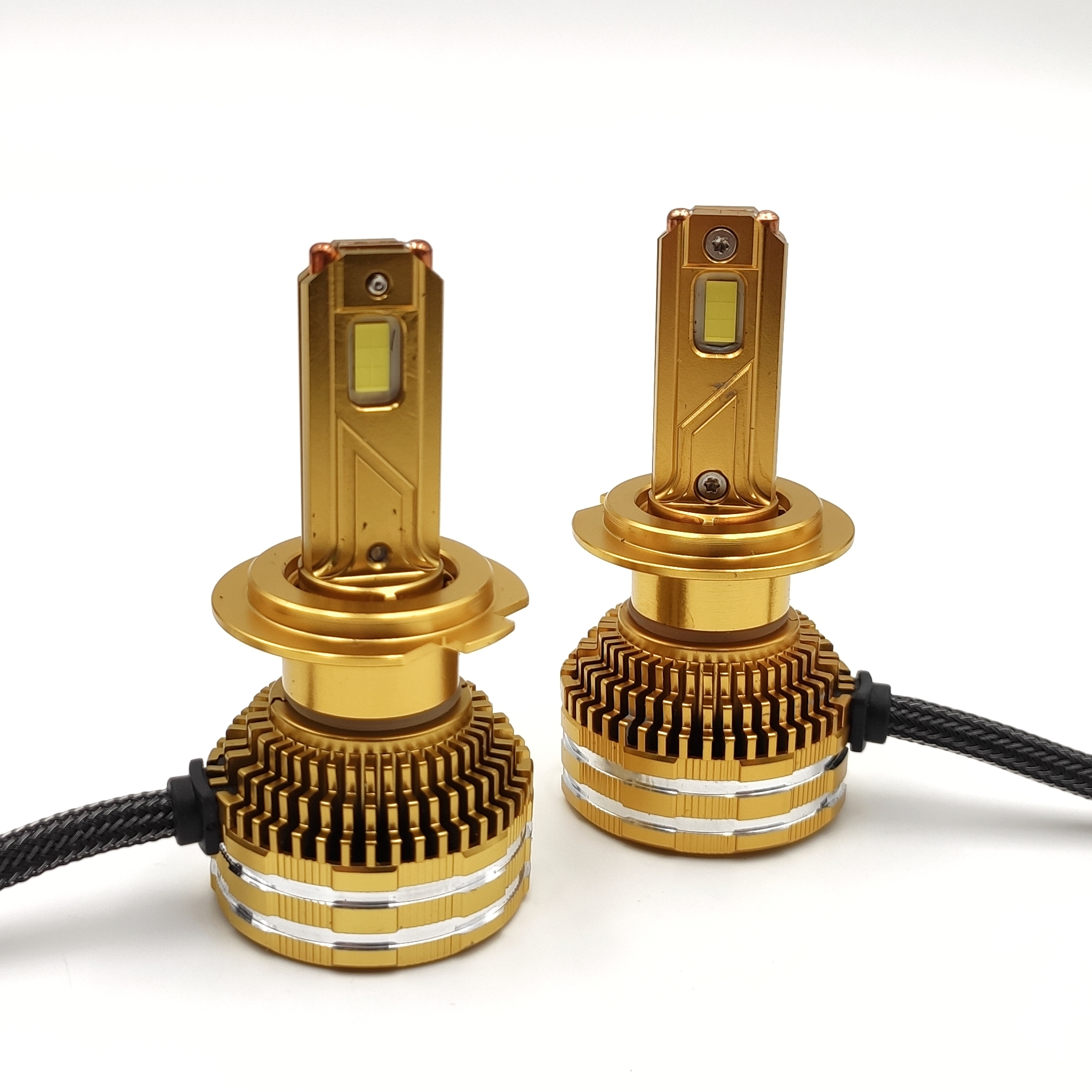 LED autožárovky H7 A9 COB canbus 40000lm 2x200W 6000K, sada 2ks