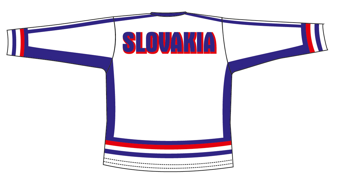 Hokejový dres SR 6, bílý, vel. L