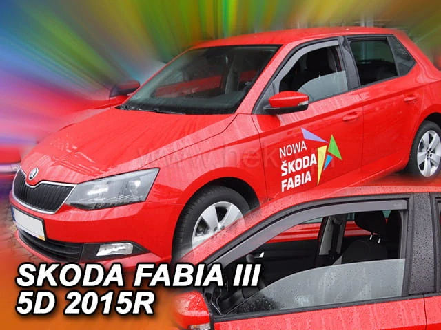 Ofuky oken Škoda Fabia III. 2014-