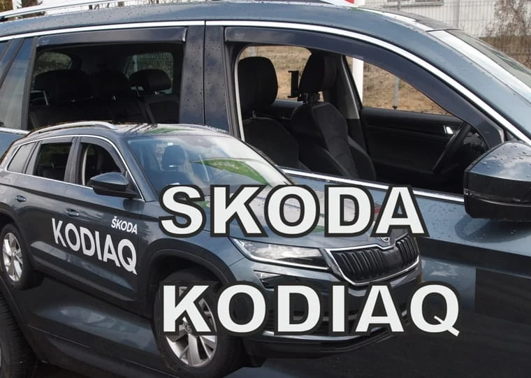 Ofuky oken Škoda Kodiaq 2016-, 5 dveří, + zadní