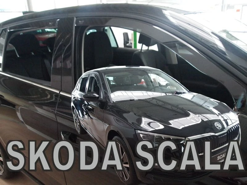 Ofuky oken Škoda Scala 2019 -,  + zadní