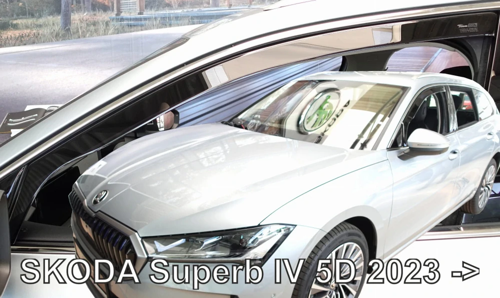 Ofuky oken pro Škoda Superb IV. 2024 -, + zadní