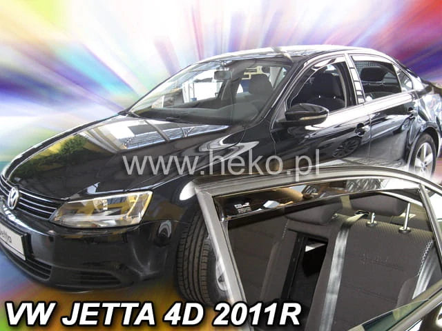 Ofuky oken VW Jetta 2011-2018, + zadní