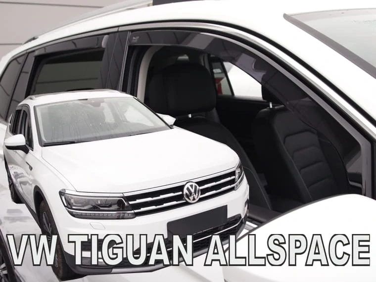 Ofuky oken VW Tiguan 2016-2024, Allspace, + zadní