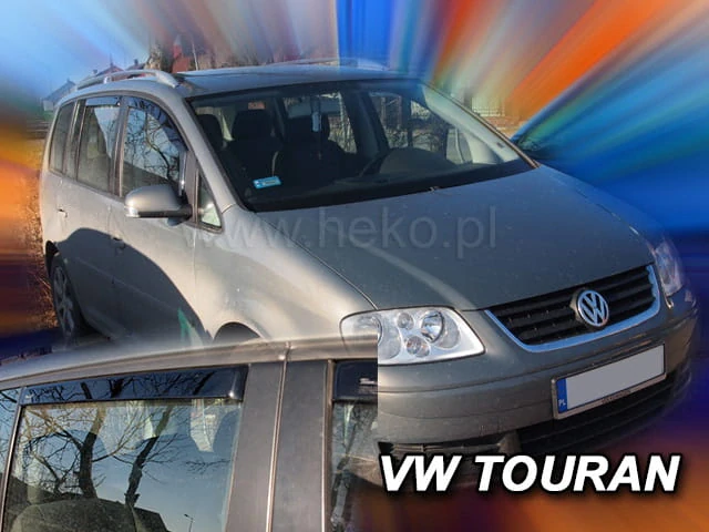 Ofuky oken VW Touran 2003-2015, + zadní