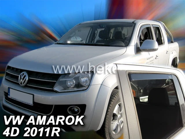 Ofuky oken VW Amarok 2010 -, + zadní