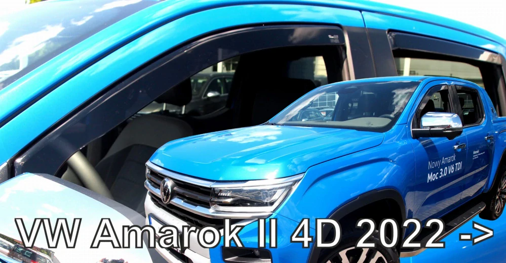 Ofuky oken VW Amarok 2023 -, + zadní