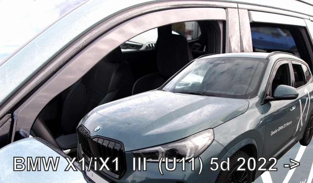Ofuky oken BMW X1 2022-, U11, + zadní