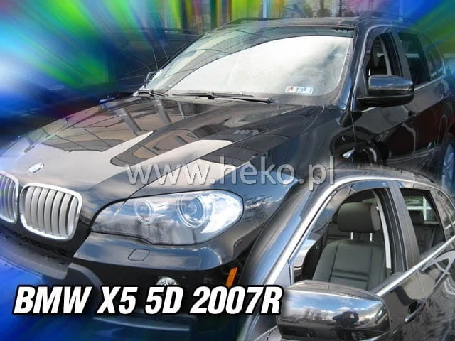 Ofuky oken BMW X5 2006-2013, E70, + zadní