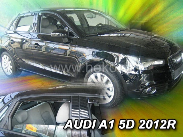 Ofuky oken Audi A1 2010-2018, 5 dveří, + zadní