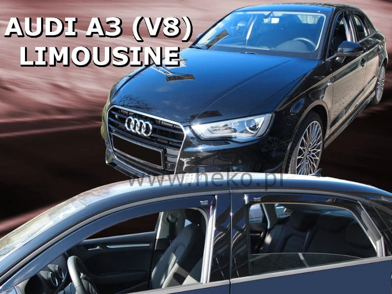 Ofuky oken Audi A3 2012-2020, sedan, + zadní