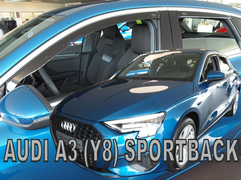 Ofuky oken Audi A3 2020-, sportback, + zadní
