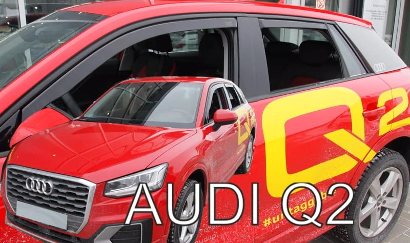 Ofuky oken Audi Q2 2016-, 5 dveří, + zadní