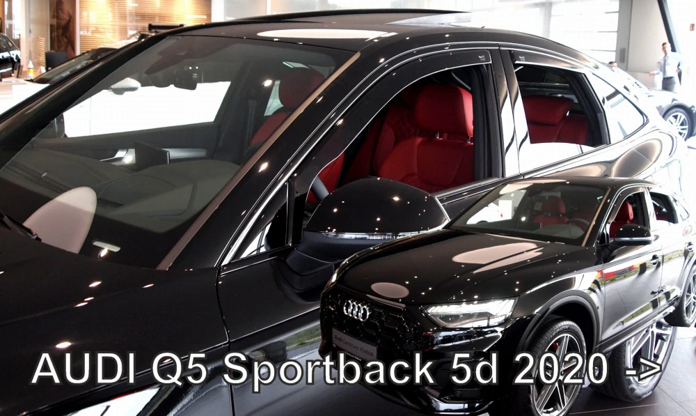 Ofuky oken Audi Q5 2020-, sportback, + zadní