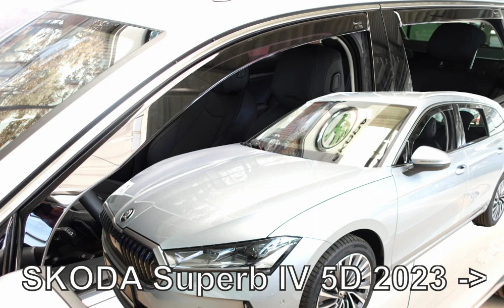 Ofuky oken Škoda Superb IV. 2024 -, + zadní