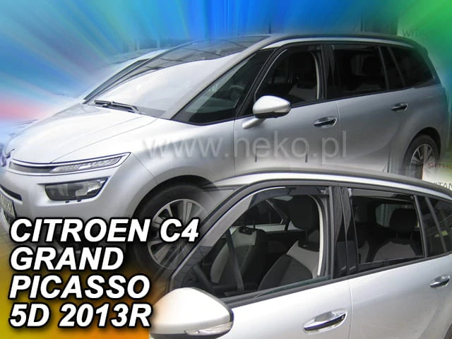  Ofuky oken Citroen C4 Grand Picasso / Space Tourer 2013-, + zadní