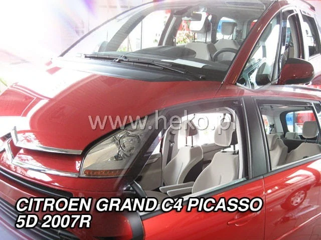 Ofuky oken Citroen C4 Grand Picasso 2007-2013, + zadní