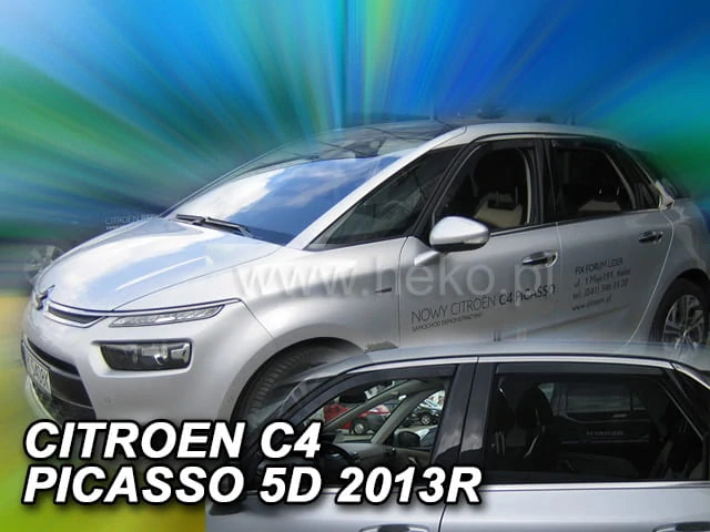 Ofuky oken Citroen C4 Picasso 2013-2019, + zadní
