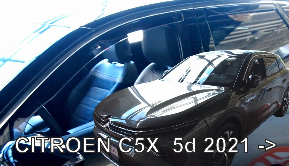 Ofuky oken Citroen C5 X 2021-, + zadní