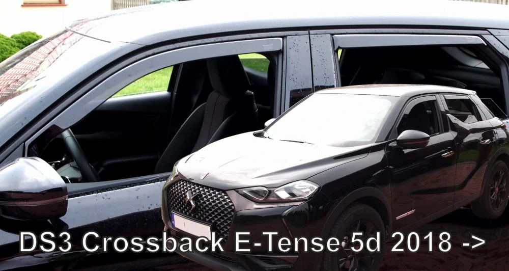 Ofuky oken Citroen DS3 E-tense 2018-, + zadní