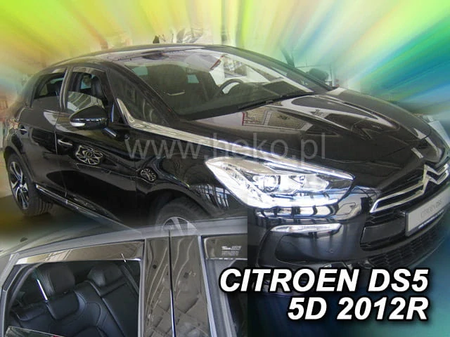 Ofuky oken Citroen DS5 2012-2018, + zadní