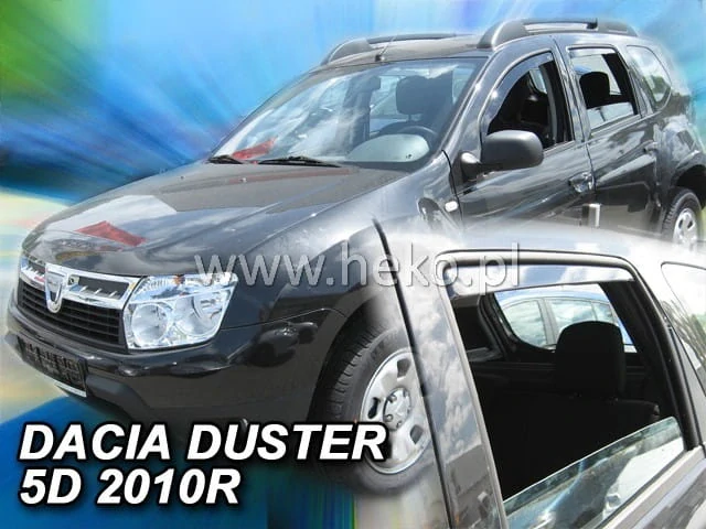 Ofuky oken Dacia Duster 2010-2018, + zadní