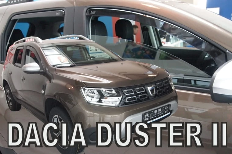 Ofuky oken Dacia Duster 2017-, + zadní