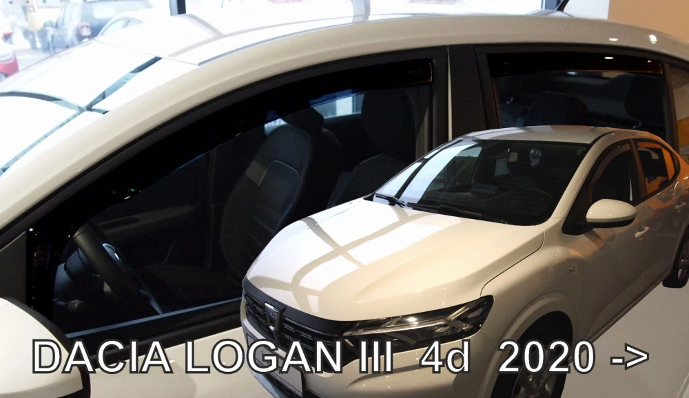 Ofuky oken Dacia Logan 2020-, sedan, + zadní