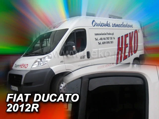 Ofuky oken Fiat Ducato 2006-, 2 dveře, krátké