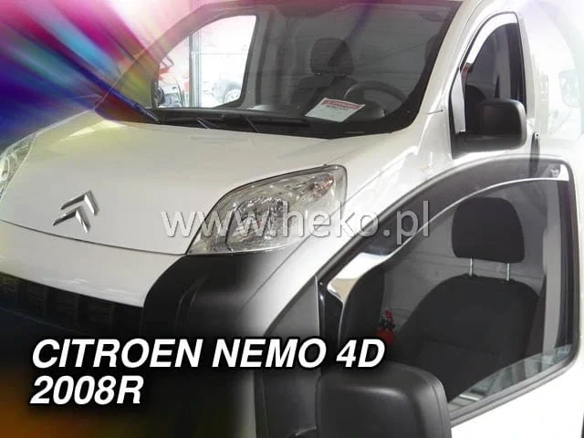 Ofuky oken Fiat Qubo 2008-, 4 i 5 dveří