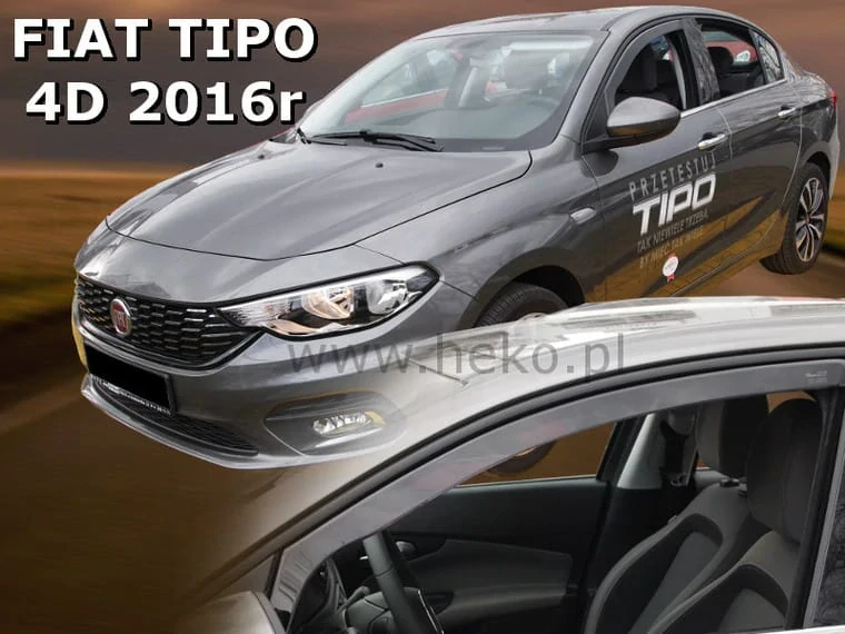 Ofuky oken Fiat Tipo 2016-, sedan