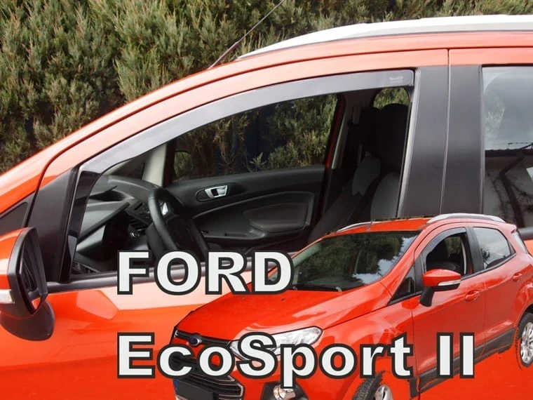 Ofuky oken Ford Ecosport 2012-2022, + zadní