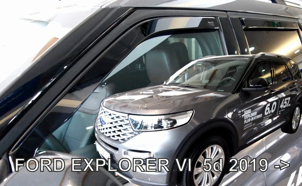 Ofuky oken Ford Explorer 2019-, + zadní