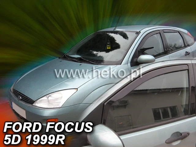 Ofuky oken Ford Focus 1998-2005, 4 dveře, htb, sedan, + zadní