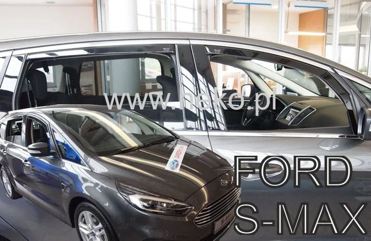 Ofuky oken Ford S-Max 2014-, + zadní