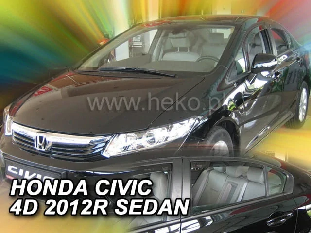 Ofuky oken Honda Civic 2012-2016, sedan, + zadní