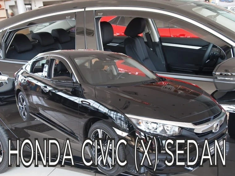 Ofuky oken Honda Civic 2017-2021, sedan, + zadní