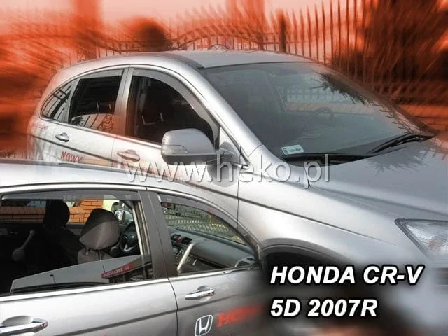 Ofuky oken Honda CR-V 2007-2012, + zadní
