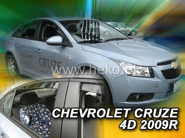 Ofuky oken Chevrolet Cruze 2008-2017, sedan, + zadní