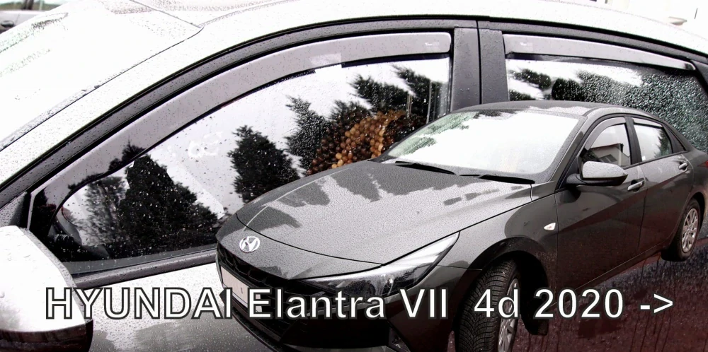 Ofuky oken Hyundai Elantra 2020-, + zadní