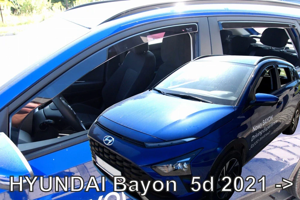 Ofuky oken Hyundai Bayon 2021-, + zadní