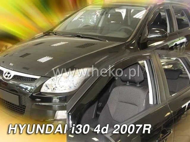 Ofuky oken Hyundai i30 2007-2012, htb, + zadní