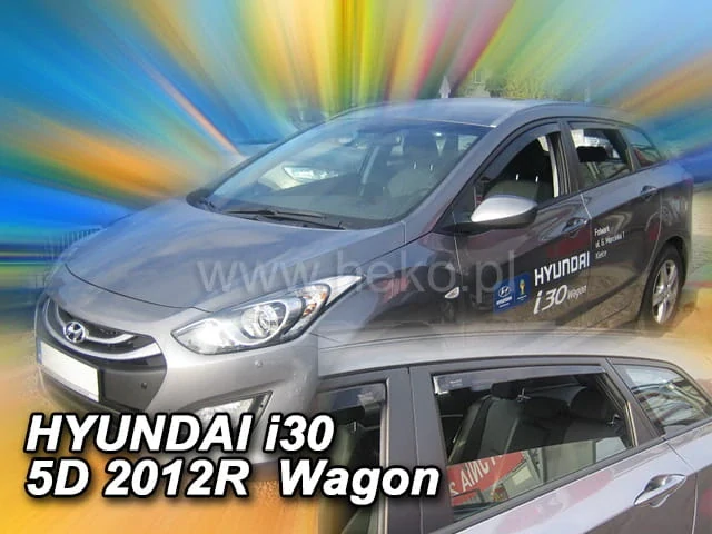 Ofuky oken Hyundai i30 2012-2017, combi, + zadní