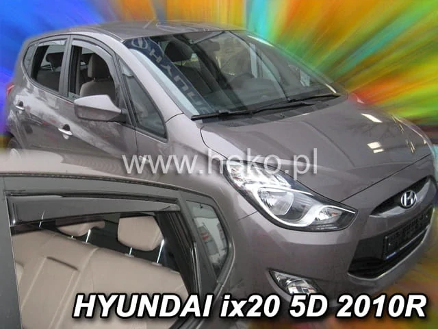 Ofuky oken Hyundai ix20 2010-2019, + zadní